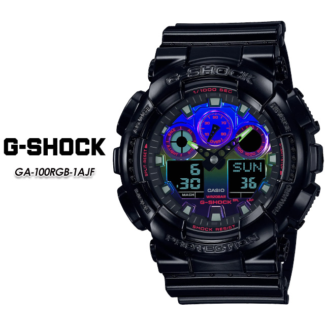 腕時計、アクセサリー メンズ腕時計 楽天市場】G-ショック Gショック 【Virtual Rainbow：Gamer's RGB 