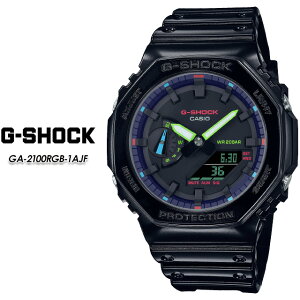 �yG-SHOCK�z G�V���b�NGA-2100RGB-1AJF �yVirtual Rainbow�FGamer�fs RGB�z �yCASIO�z �J�V�I �W�[�V���b�N�r���v �������K�i