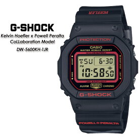 G-ショック Gショック DW-5600KH-1JR 【カシオ ジーショック】CASIO G-SHOCK Kelvin Hoefler x Powell Peraltaコラボレーションモデル TEAM G-SHOCK 腕時計