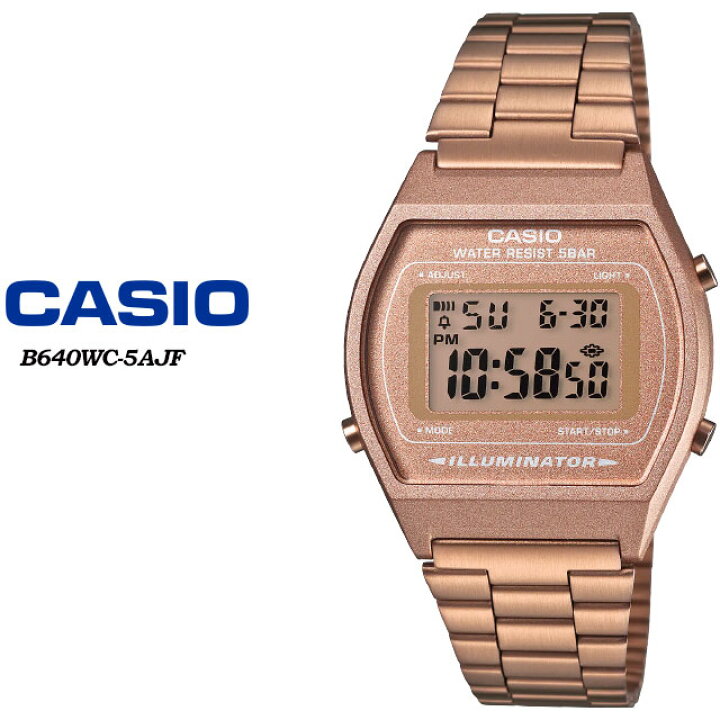 楽天市場】CASIO【カシオ 】CASIO Collection CLASSIC B640WC-5AJF 