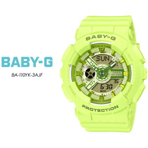 �yBABY-G�z �x�r�[GBA-110YK-3AJF�yCASIO�z �J�V�I �x�r�[�W�[���f�B�[�X �r���v �������K�i