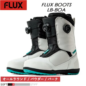 �yFLUX�z �t���b�N�X�yLB-BOA�z �G���r�[ �{�A25-26 MODEL OFFWHITE�u�[�c �X�m�[�{�[�h