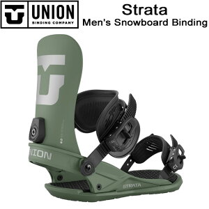 【UNION】 ユニオン【Strata】 ストラータ25-26 MODEL / Olive Green ビンディング バインディング スノーボード