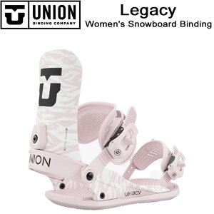 【UNION】 ユニオン【Legacy】 レガシー25-26 MODEL / Pink ウィメンズ ビンディング バインディング スノーボード