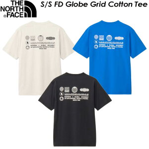 yTHE NORTH FACEz UEm[XEtFCXyS/S FD Globe Grid Cotton TeezV[gX[utbVhCO[uObhRbgeB[ijZbNXjNT32550
