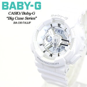 ★送料無料★★国内正規品★ ベビージー ベビーG ジーショック G-ショック BA-110-7A3JF 【Baby-G】ビッグ ケース シリーズ【Big Case Series】 女性用 レディース 腕時計 CASIO