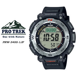 プロトレック PRO TREK PRW-3400-1JF タフソーラー 電波時計 メンズ 男性用 腕時計 CASIO カシオ ジーショック