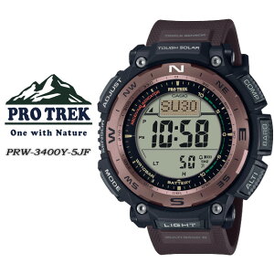 プロトレック PRO TREK PRW-3400Y-5JF タフソーラー 電波時計 メンズ 男性用 腕時計 CASIO カシオ ジーショック
