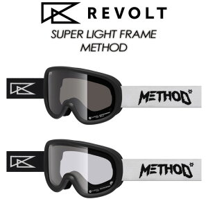 �yREVOLT�z���{���g �ySuper Light Frame�z�X�[�p�[���C�g�t���[�� METHOD ���\�b�hR26MET ���������Y goggles �S�[�O��