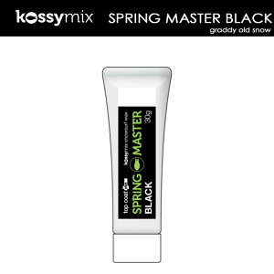 �ykossymix�z�R�V�~�b�N�X�ySPRING MASTER BLACK�z�X�v�����O�}�X�^�[ �u���b�N���� / �t�� / WAX / ���b�N�X