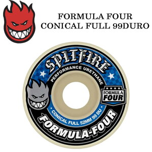 �ySPITFIRE�z �X�s�b�g�t�@�C�A�yFORMULA FOUR CONICAL FULL�zF4 �R�j�J�� �t�� 52mm 99DURO �E�B�[�� �X�P�[�g�{�[�h