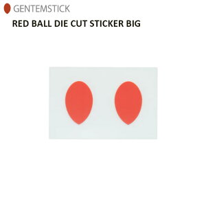 yGENTEMSTICKzQeXeBbNyRED BALL DIE CUT STICKER BIGz_CJbg XebJ[