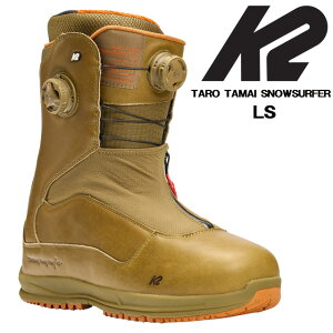 �yK2�z�P�[�c�[�yTARO TAMAI TT SNOWSURFER LS�zOLIVE 2025-2026 MODEL �j�����p / �X�m�[�{�[�h �u�[�c leather ���U�[