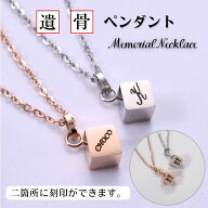 ペット遺骨ペンダント 刻印 ステンレス 名入れ 遺骨ネックレス ペット仏具 骨壺 納骨 分骨 遺灰 毛 ペッ…