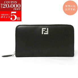 【BLACK FRIDAY SALE☆全品P5倍＆最大2万円スペシャルクーポン15日迄】FENDI フェンディ7M0210 AFF2 F0GXN ラウンドジップ 長財布