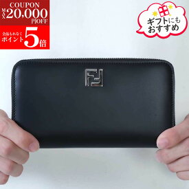 【楽天スーパーSALE☆全品P5倍＆最大2万円スペシャルクーポン15日迄】FENDI フェンディ7M0210 AFF2 F0GXN ラウンドジップ 長財布