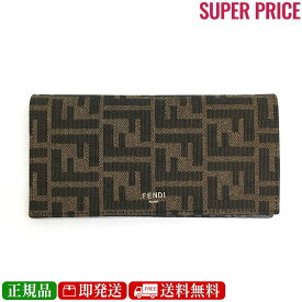 【9日間限定先着300名様スーパーSALE☆全品10％OFF＆500円クーポン併用可☆11日迄☆新品】FENDI フェンディ 7M0355 ALWK F0L3T 二つ折り 長財布 FF