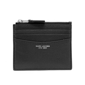 【GW・母の日ギフト直前お買得セール☆全品7％OFFクーポン☆30日迄☆全品新品】MARC JACOBS マークジェイコブス S177L03FA22 001ザ ジップカードケース BLACK ブラック