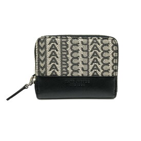 【GW・母の日ギフト直前お買得セール☆全品7％OFFクーポン☆30日迄☆全品新品】MARC JACOBS マークジェイコブス S183M12FA22 261 モノグラムジャカードザ ジップ アラウンド ウォレット「SLIM 84」BEIGE MULTIベージュ系