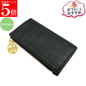 �y�t�̉���SALE�S�iP5�{���ő�2���~�l�����N�[�|��15�����zTORY BURCH �g���[�o�[�` 134554 001 MILLER TOP-ZIP ���f�B�[�X ���j�Z�b�N�X �J�[�h�P�[�X BLACK �u���b�N �~�j���z �����p �w�l�p