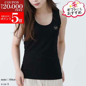 【楽天スーパーSALE☆全品P5倍＆最大2万円スペシャルクーポン15日迄】EMPORIO ARMANI エンポリオ アルマーニ 163319 4R224 00020 アンダーウェア タンクトップ レディース