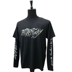 【2日間限定先着50名様☆全品10％OFFクーポン☆6/1～2迄】GIVENCHY ジバンシィBM71G5 3Y9J 001 ダブルレイヤーエフェクト BSTROY Givenchy Tシャツ ブラック