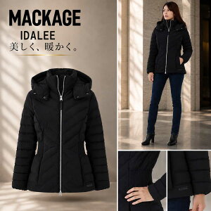 �y�y�V�X�[�p�[SALE!!�S�iP5�{��Max1���~OFF!9/15���zMACKAGE �}�b�J�[�W�� IDALEE �_�E���W���P�b�g ���f�B�[�X �t�[�h�t�� �y�� ���� �X�g���b�` �V���[�g��