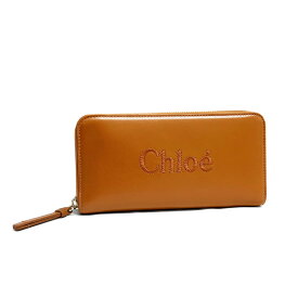 【激安!在庫大処分市☆全品5％OFFクーポン☆31日迄☆新品】Chloe クロエ CHC23AP970 I10 247 “chloe Sense”ジップ付きロングウォレット/ 長財布 ライトブラウン系