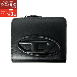 【ハロウィンスペシャルSALE☆全品P5倍&最大2万円スペシャルクーポン31日迄】★2025AW★DIESEL ディーゼル X10398 PR818 T8013 Holi -D Bi Fold Zip L 二つ折り財布