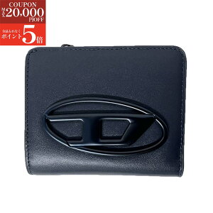 【ハロウィンスペシャルSALE☆全品P5倍&最大2万円スペシャルクーポン31日迄】★2025AW★DIESEL ディーゼル X10398 PR818 T6052 Holi -D Bi Fold Zip L 二つ折り財布