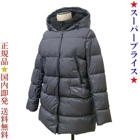 【GW・母の日ギフト直前お買得セール☆全品7％OFFクーポン☆30日迄☆全品新品】 HERNO ヘルノ PI001510D 12004 9202フード付きダウンコートブルーグレー系 レディース