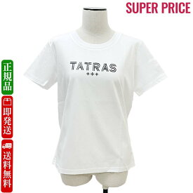 【GW・母の日ギフト直前お買得セール☆全品7％OFFクーポン☆30日迄☆全品新品】TATRAS タトラス LTAT24S8639-M 10 WHITE GIUDITTA ジュディッタ Tシャツ レディース