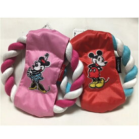 スリーアローズ Disney フリスビートイ ミッキー・ミニー コットンロープ 犬用 おもちゃ TOY