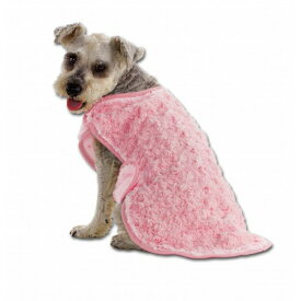 【アウトレット!!】 マルカン 寒い日に着る毛布 S ピンク 小型犬用 犬服 【訳あり】 トイプードル、ミニチュア・ダックスフント、ポメラニアン、パピヨン等