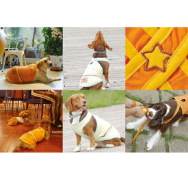 Simplers クロスランニング MD 2L オレンジ・イエロー 小型犬用 犬服 ミニチュアダックス・ミニチュアシュナウザー・パグ等 タンクトップ XL LL MD-M