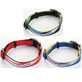 StyleTrainer スプラッシュカラー M 中型犬 首輪 ブラック・レッド・ブルー 柴犬・コーギー・ビーグル・ボーダーコリー等 犬用