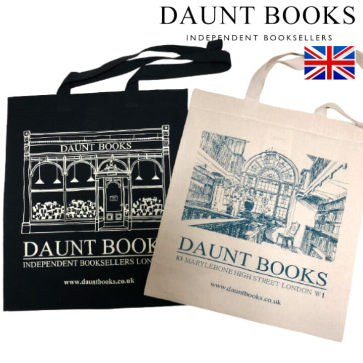 楽天市場】イギリス トートバッグ オーガニックコットン DAUNT BOOKS 