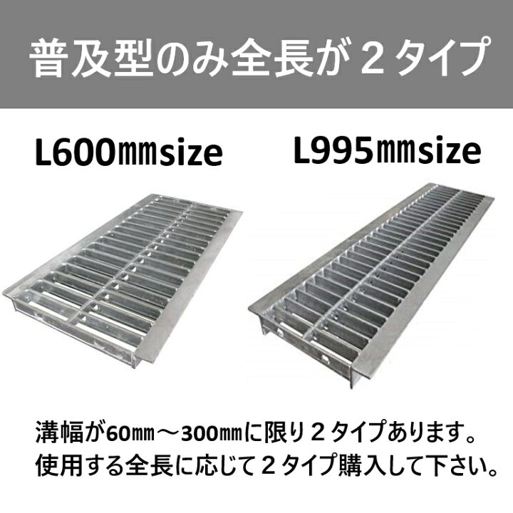 グレーチング 420mm 2枚