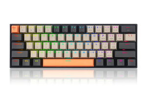 Redragon K530Pro ���J�j�J�����Q�[�~���O�L�[�{�[�h61�L�[ Bluetooth��2.4Ghz��USB�L����3���[�h�ڑ� ���� 60���R���p�N�g�݌v RGB�o�b�N���C�g�t�� PC/���b�v�g�b�v/�X�}�[�g�t�H���p�̃��C�����X�L