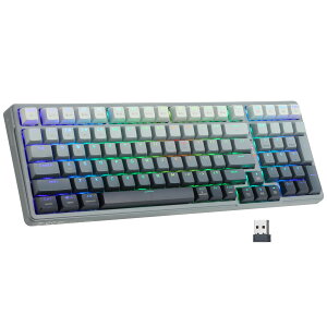 efQ[~OL[{[hZ-99 Vo[EbhJjJL[{[h99L[ BluetoothCX/L/2.4G 3ڑΉ SL[zbgXbv ⎲̗p JjJ Q[pL[{[h RGB