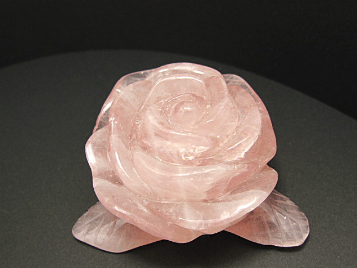 楽天市場】【天然石彫刻】薔薇 バラの花 ローズクオーツ 天然石 彫刻