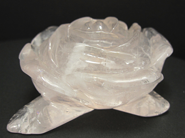 楽天市場】【天然石彫刻】薔薇 バラの花 ローズクオーツ 天然石 彫刻