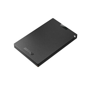 BUFFALO USB3.2(Gen1) Type-A MiniStation SSD SSD-PG1.0U3-BC [�u���b�N]