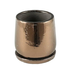 �_���g��(Dulton) ���E���h �|�b�g �u�����Y M ROUND POT BRONZE M G20-0196M/BZ �K�[�f�� ��