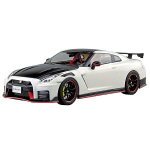 ���������ގ�(AOSHIMA) 1/24 �y�v�� �X�i�b�v�J�[�V���[�Y No.02-BW R35 NISSAN GT-R NISMO Special edition 2