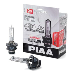 PIAA(�s�A) �ԗp �o���u �w�b�h���C�g�p HID�o���u 4100K ����HID�����ԗp 3650lm�� D4R/D4S���p 12V�p