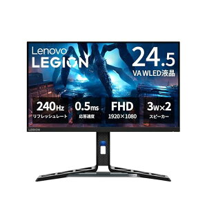 Lenovo �Q�[�~���O���j�^�[ R25f-30 ���j�^�[ (24.5�C���` VA WLED�t�� FHD 240Hz 0.5ms ����� �`���g��