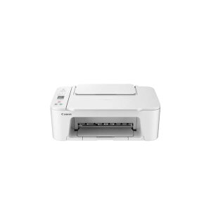 �L���m�� Canon �v�����^�[ A4 �C���N�W�F�b�g�����@ TS3730 WHITE Wi-Fi�Ή� �e�����[�N �Ή��C���N