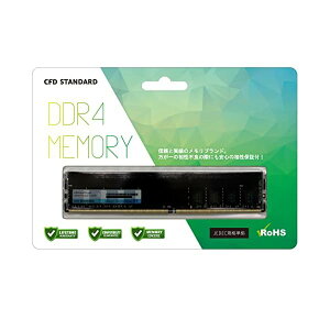 �V�[�E�G�t�E�f�[�̔� CFD Standard �f�X�N�g�b�v�p ������ DDR4 2666 (PC4-21300) 16GB×1�� 288pin DIMM ��