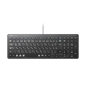 �G���R�� �L�[�{�[�h �L�� �p���^�O���t �R���p�N�g�L�[�{�[�h �u���b�N TK-FCP097BK
